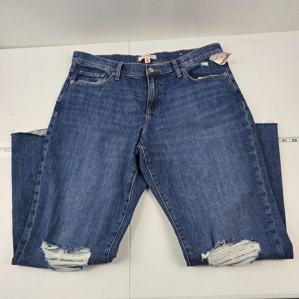 Lucky Brand Easy Rider Bootcut‎ Jeans Women's 14/32 Medium Wash Denim 4330 NWT